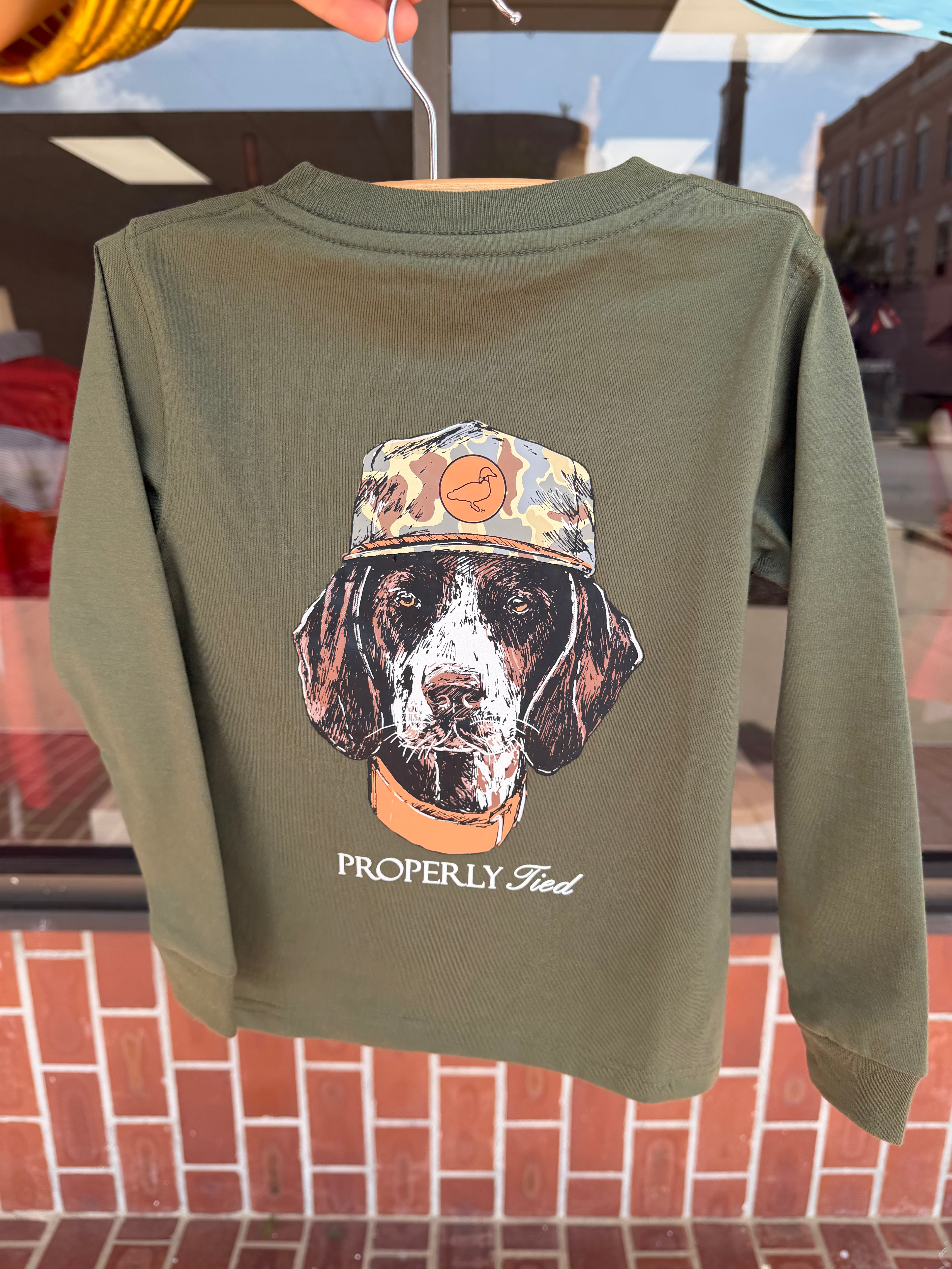 Boys Man’s Best friend LS Tee