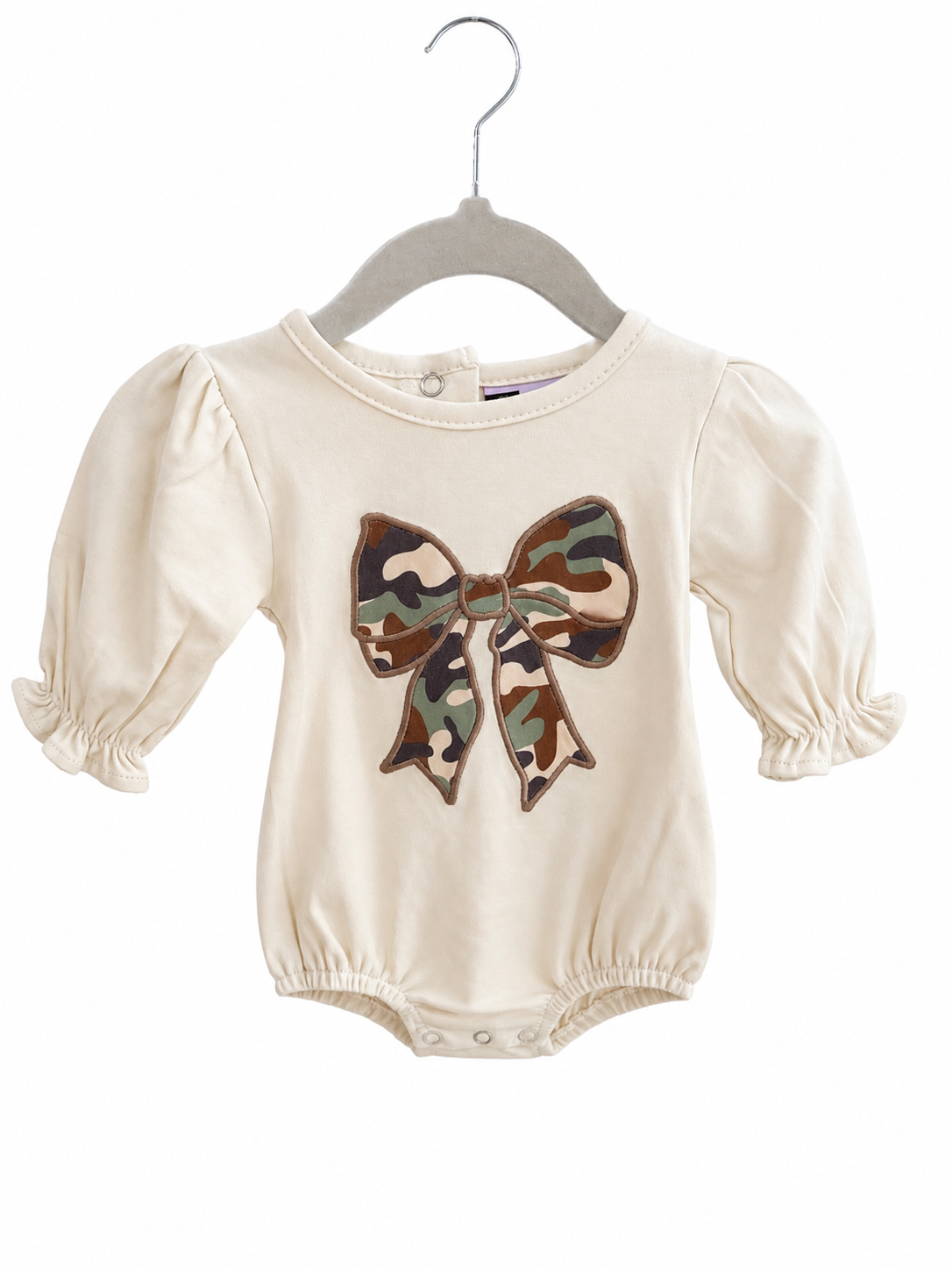 Camo Bow L/S Bubble