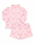 Dainty Bows Skort Set