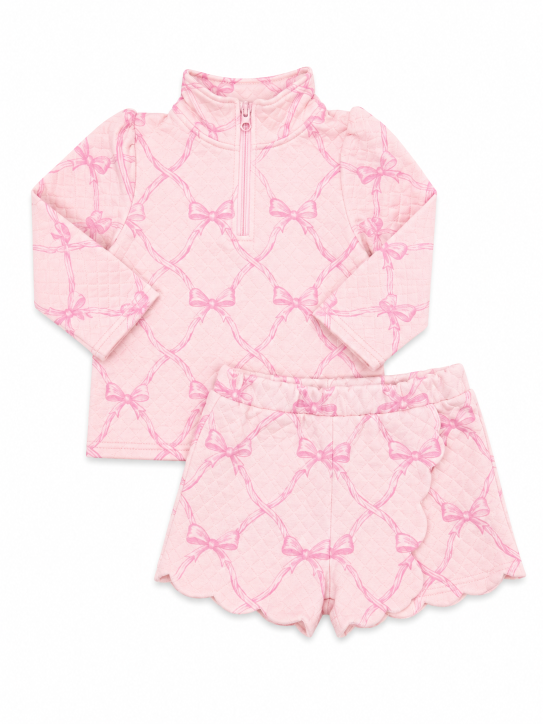 Dainty Bows Skort Set