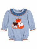 Pumpkin Patch Appliqué Bubble