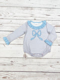 Simply Striped Bow Bubble