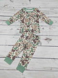 In Command Deer Camo Printed Pj Set