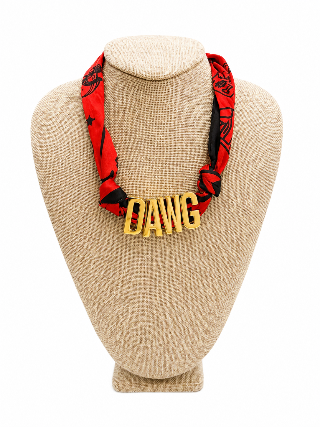 DAWG Scarf Necklace