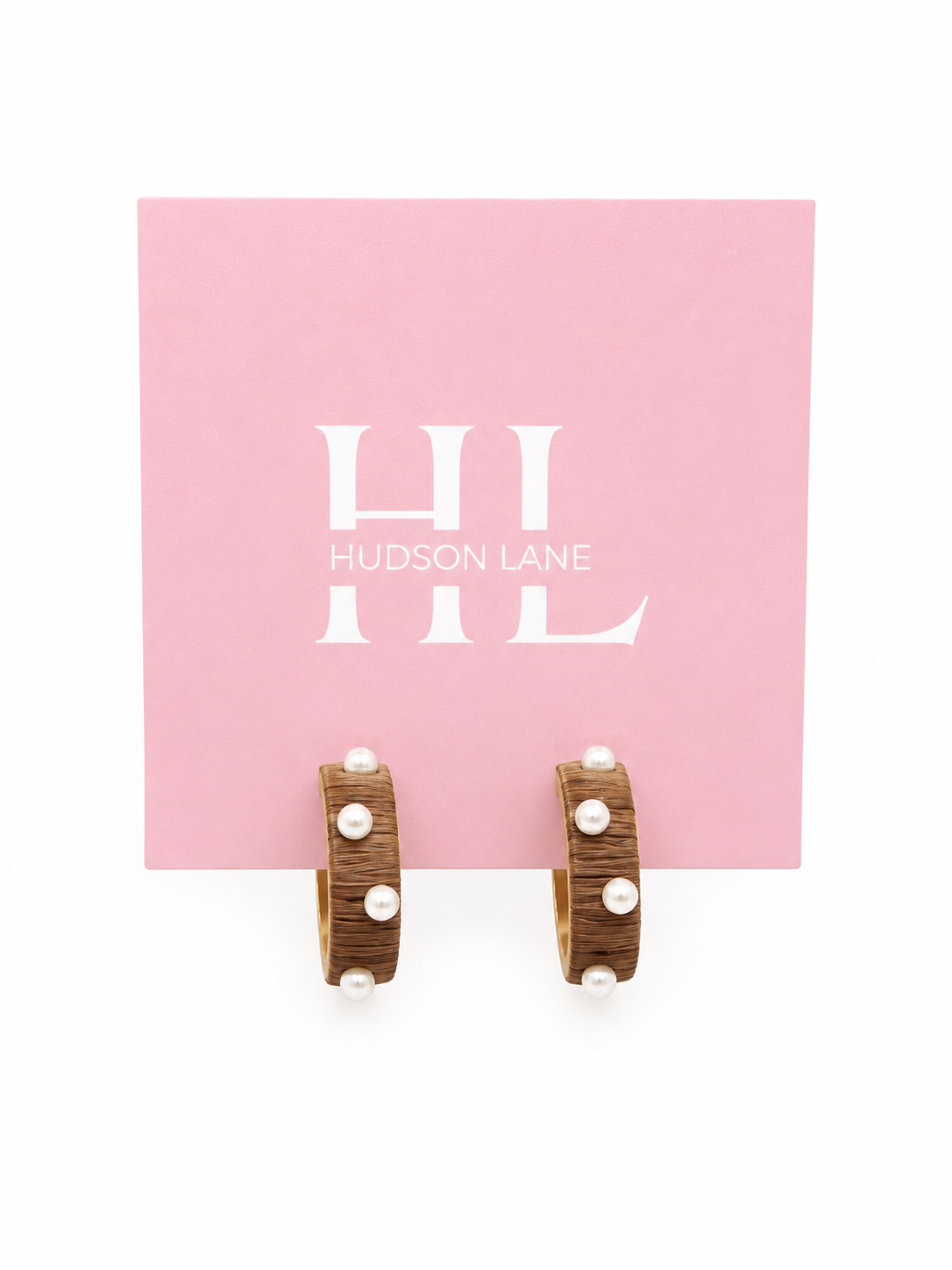 Brown/Cream Earrings