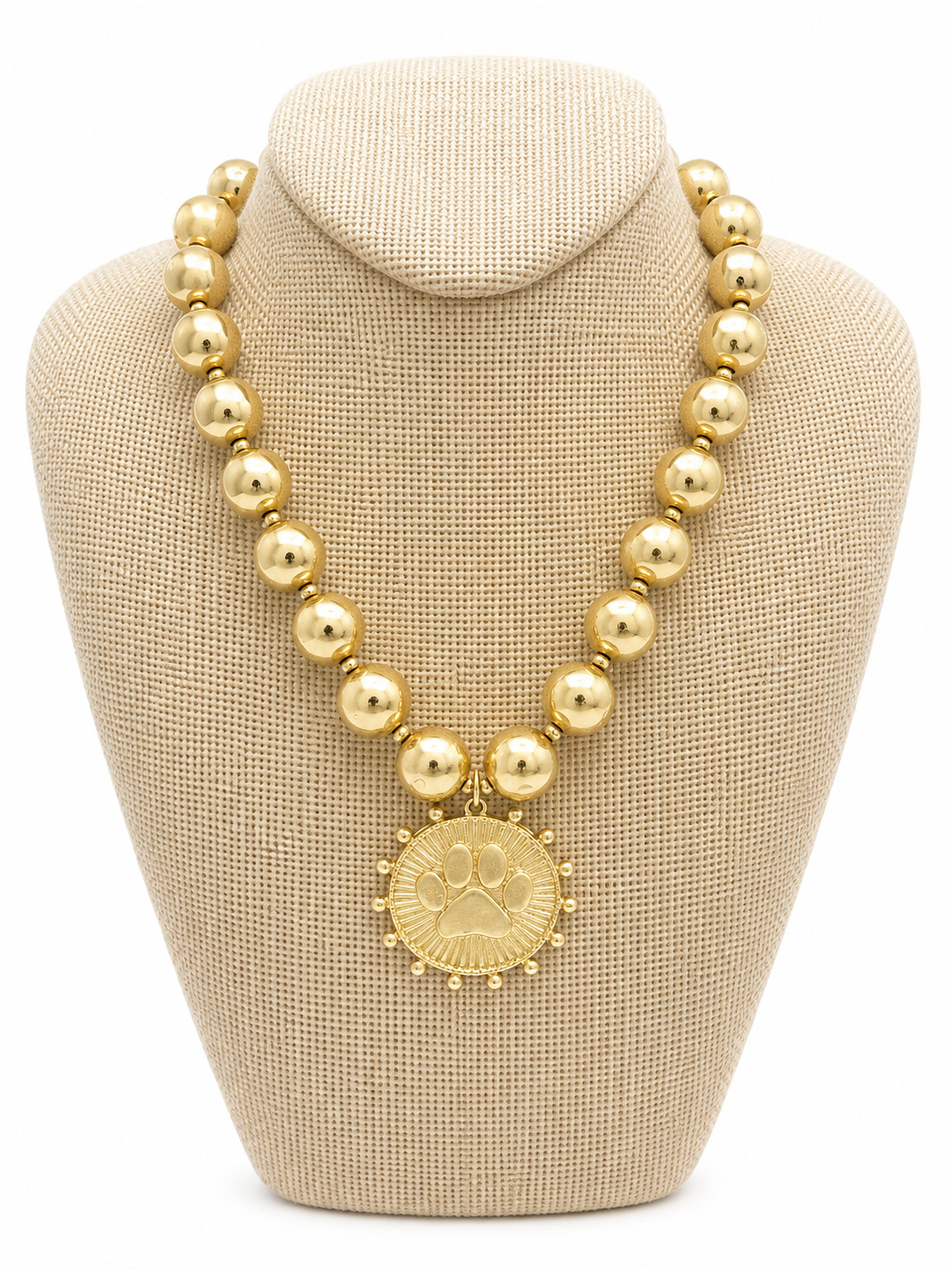Golden Paws Necklace