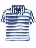 Navy/Light Blue/White Polo