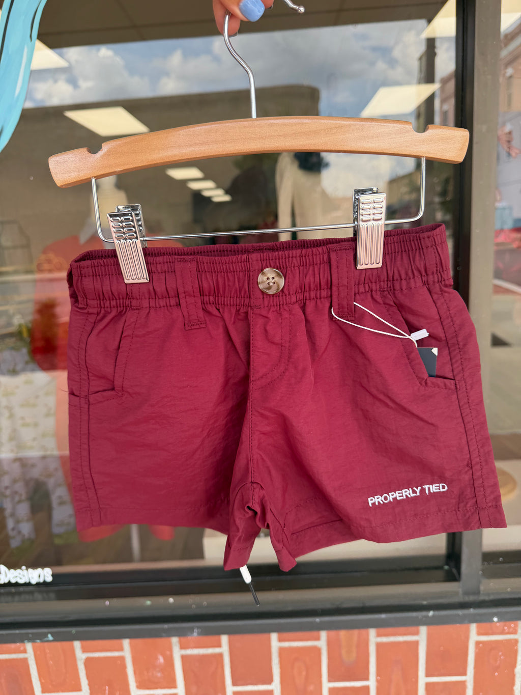 Maroon Mallard Shorts