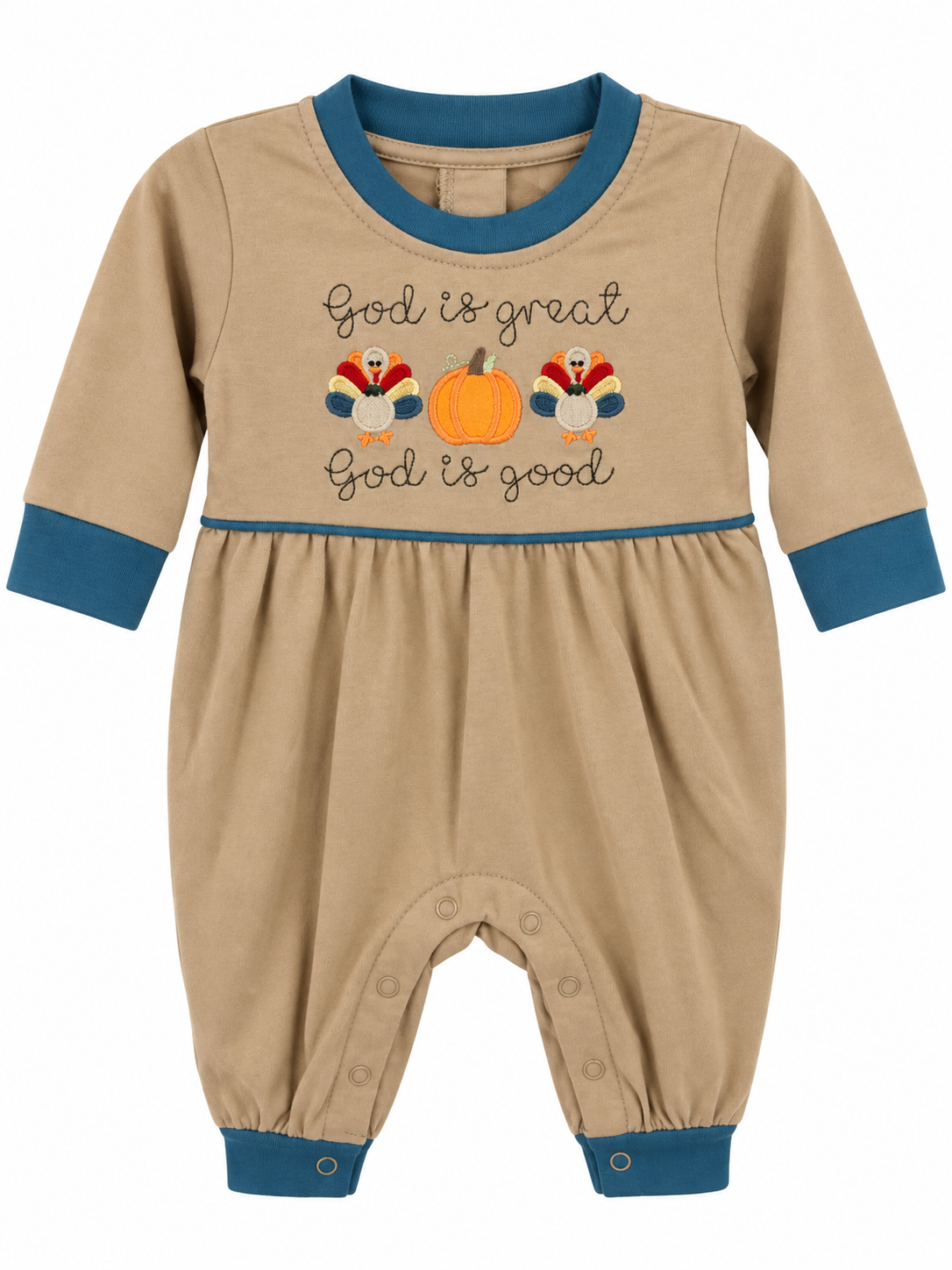 God is Great Boys Romper