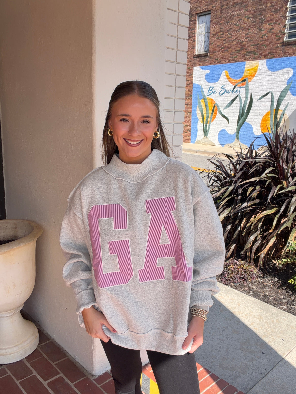 GA Sweetheart Mockneck