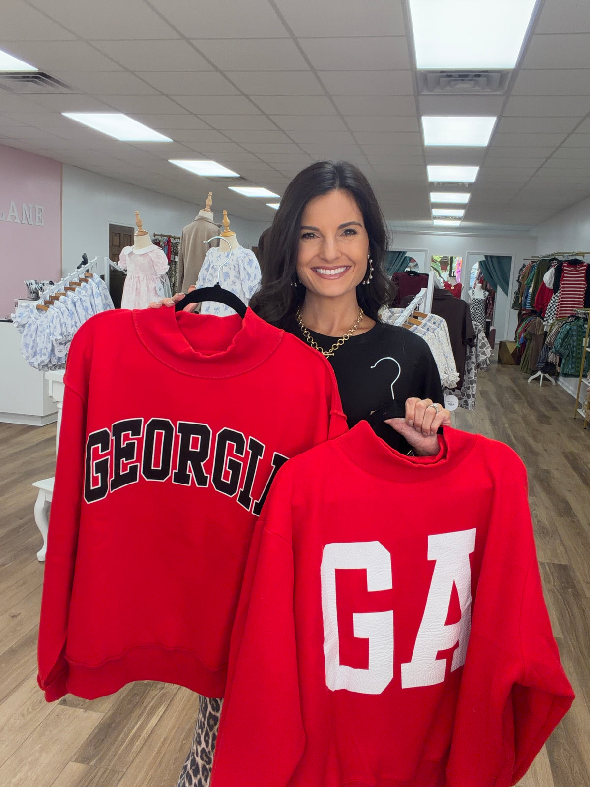 Georgia Mockneck Sweatshirt