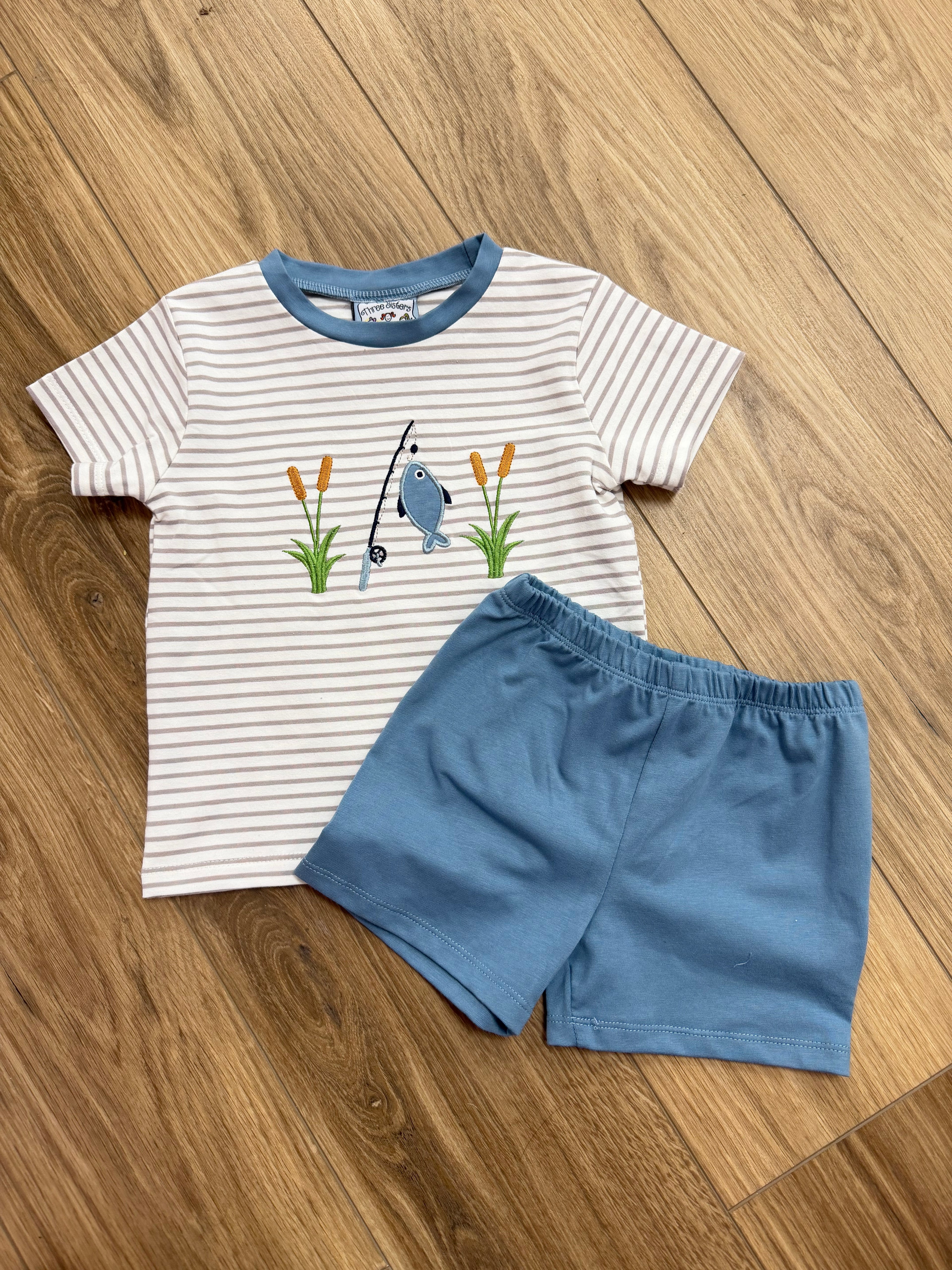 Catch of the Day Shorts Set