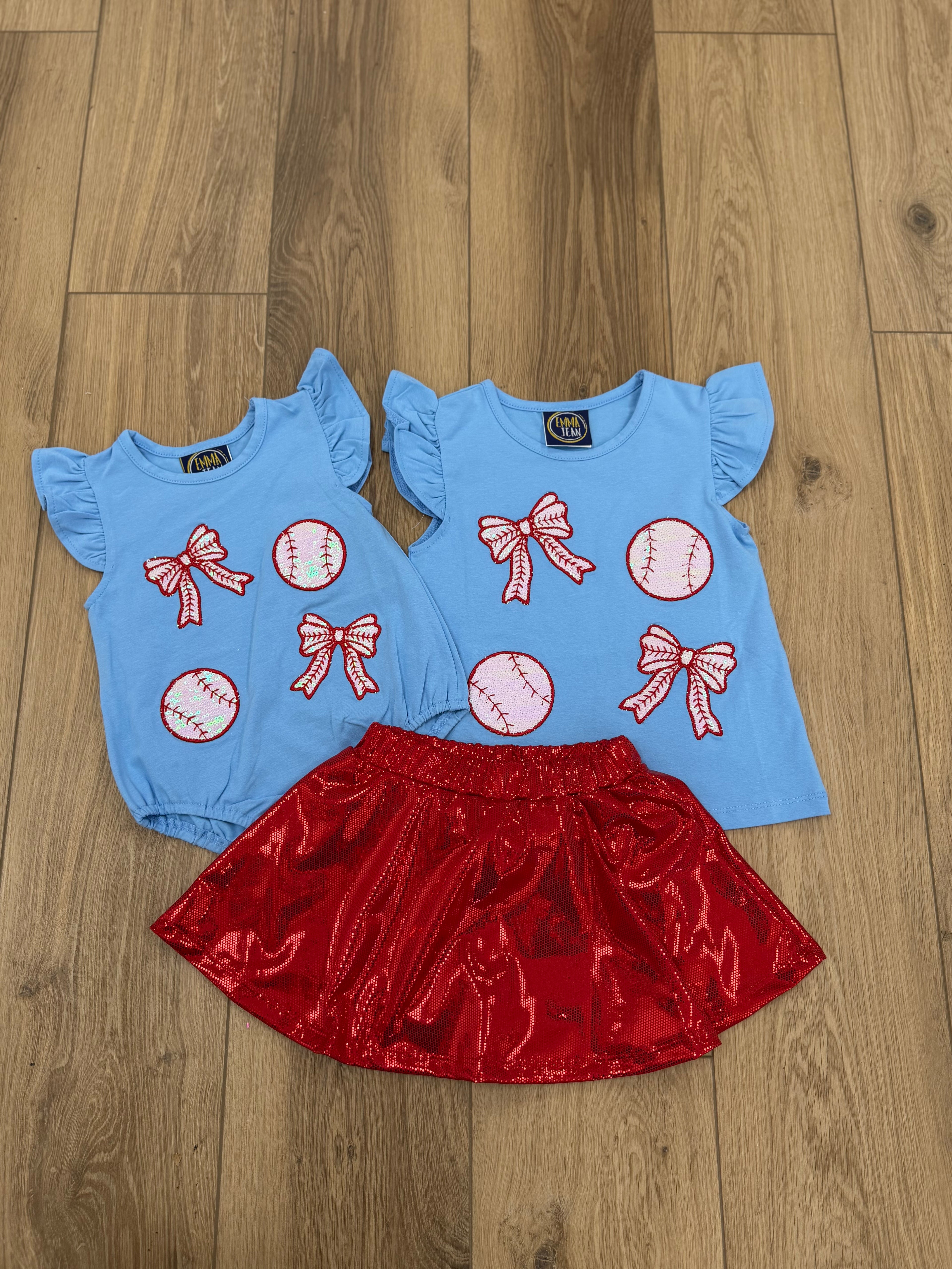 Baseball Appliqué Shirt