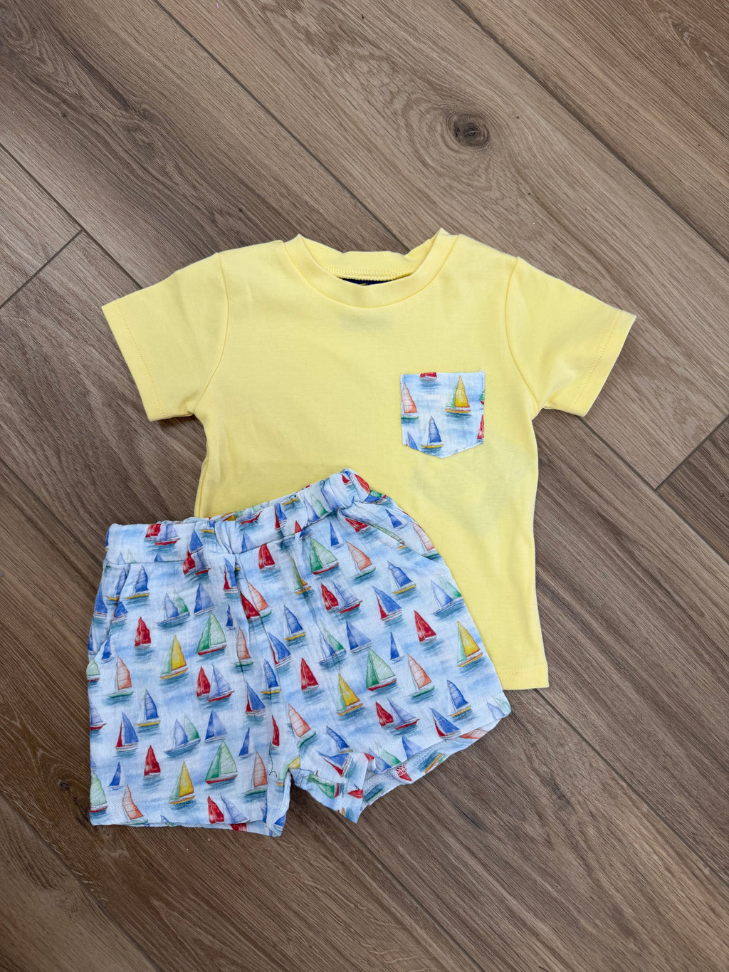 Sail Away Shorts Set