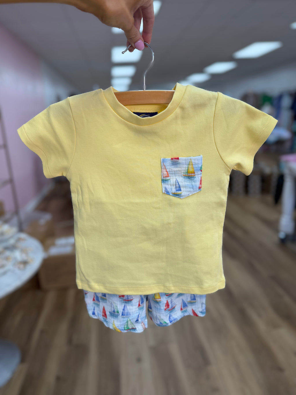 Sail Away Shorts Set