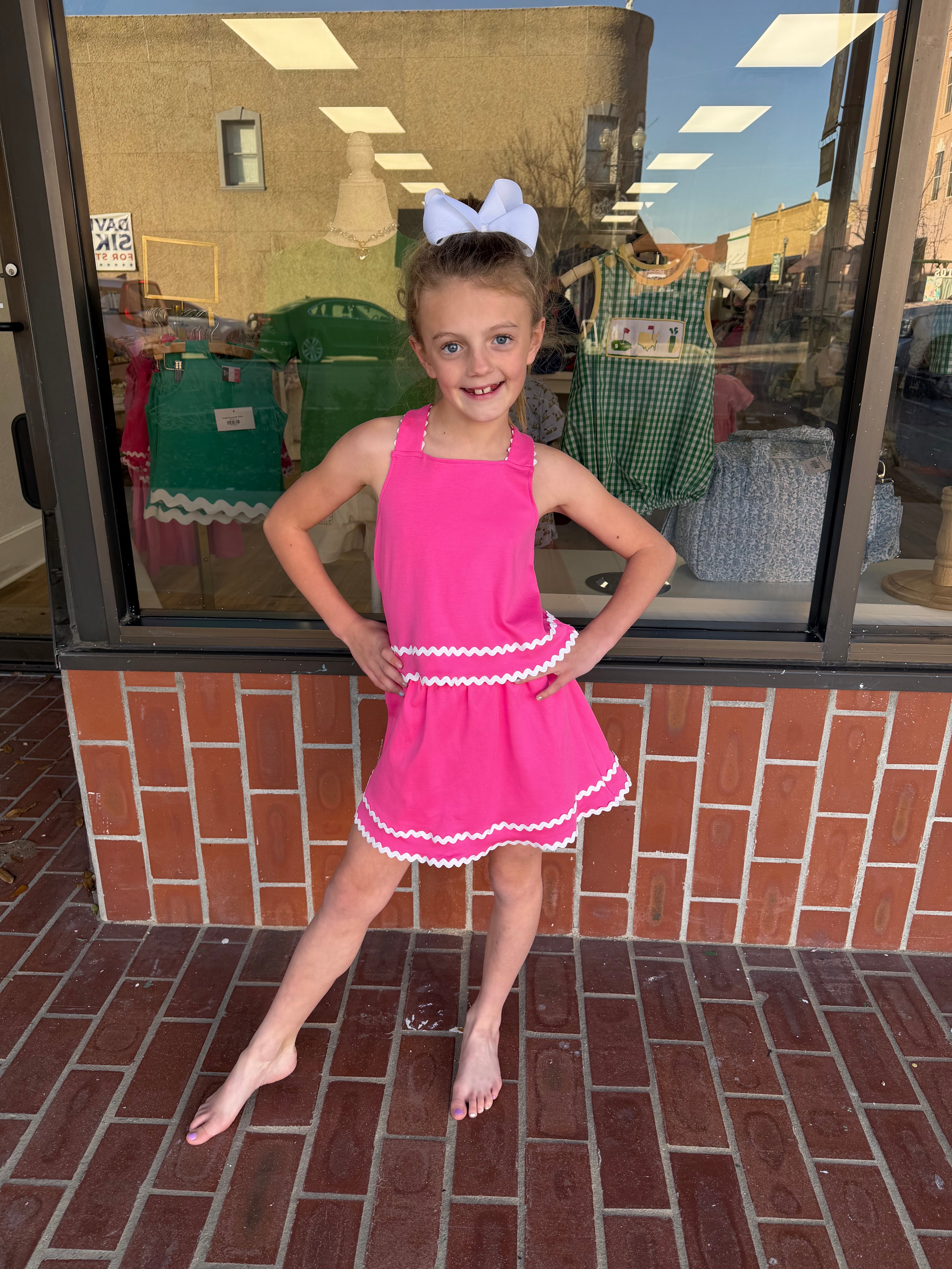 Margot Skort Set- Pink