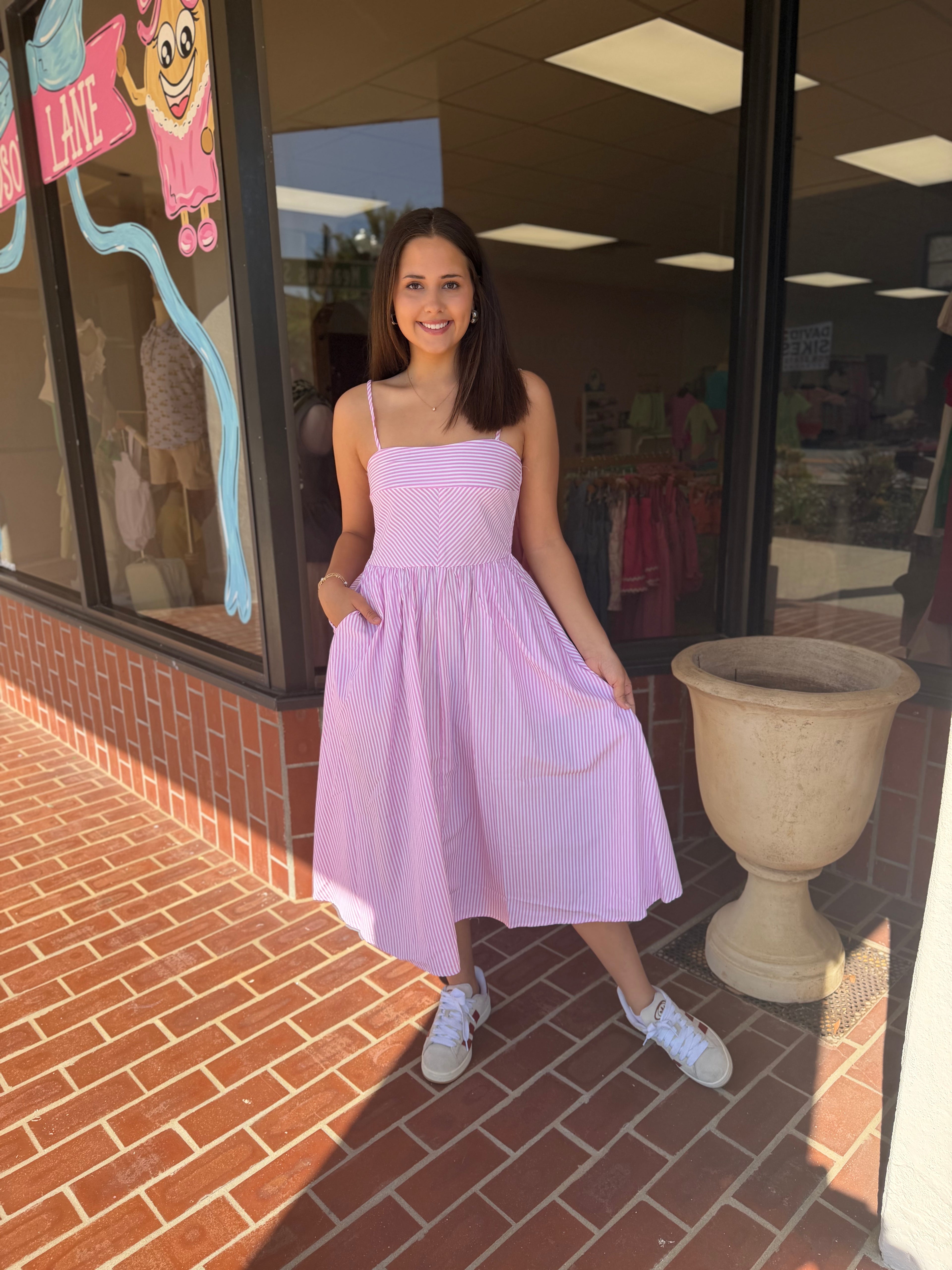 Blush Breeze Sundress