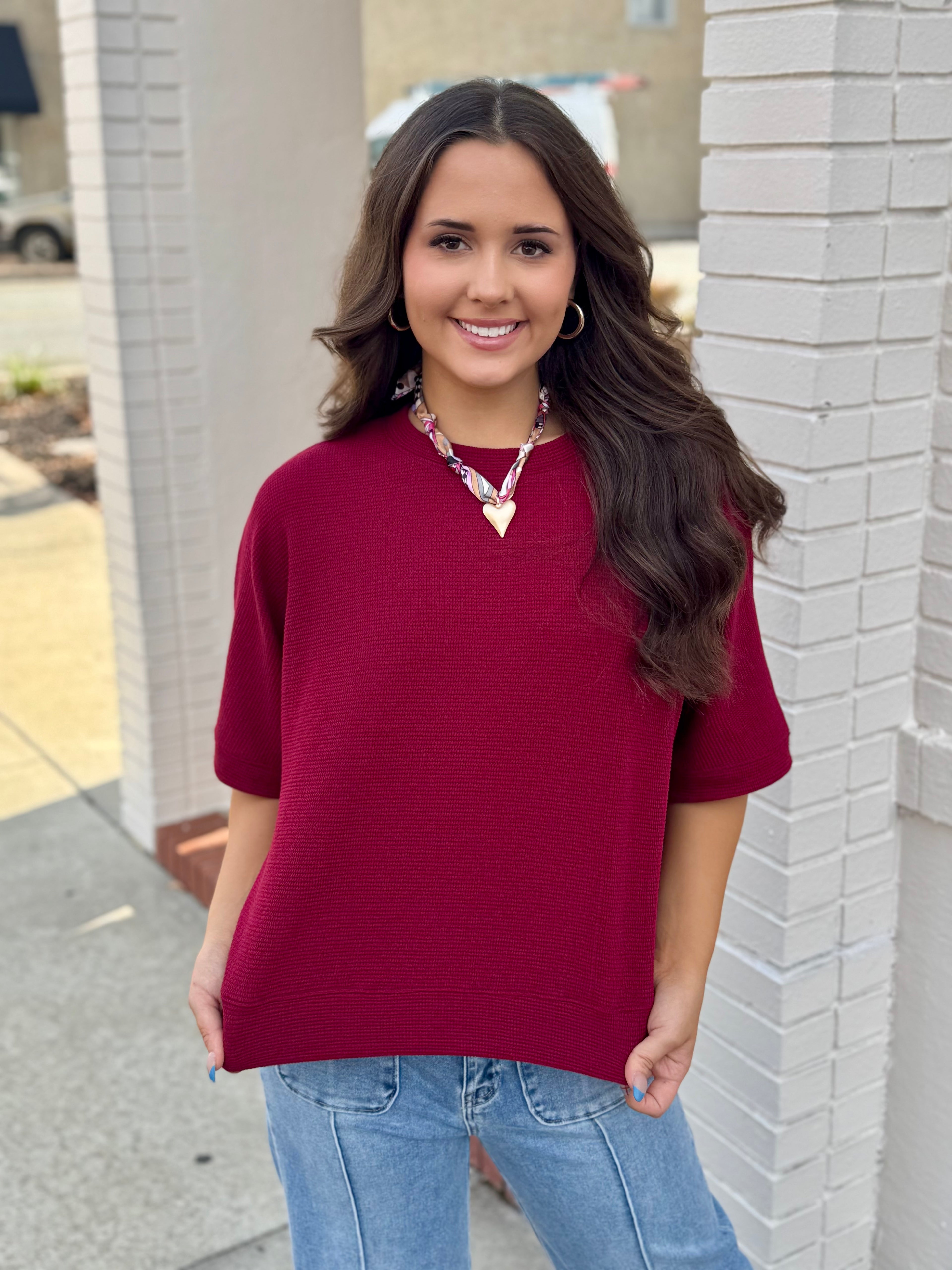 Mary's Cabernet Top