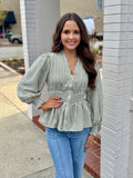 Olivia's Striped Top