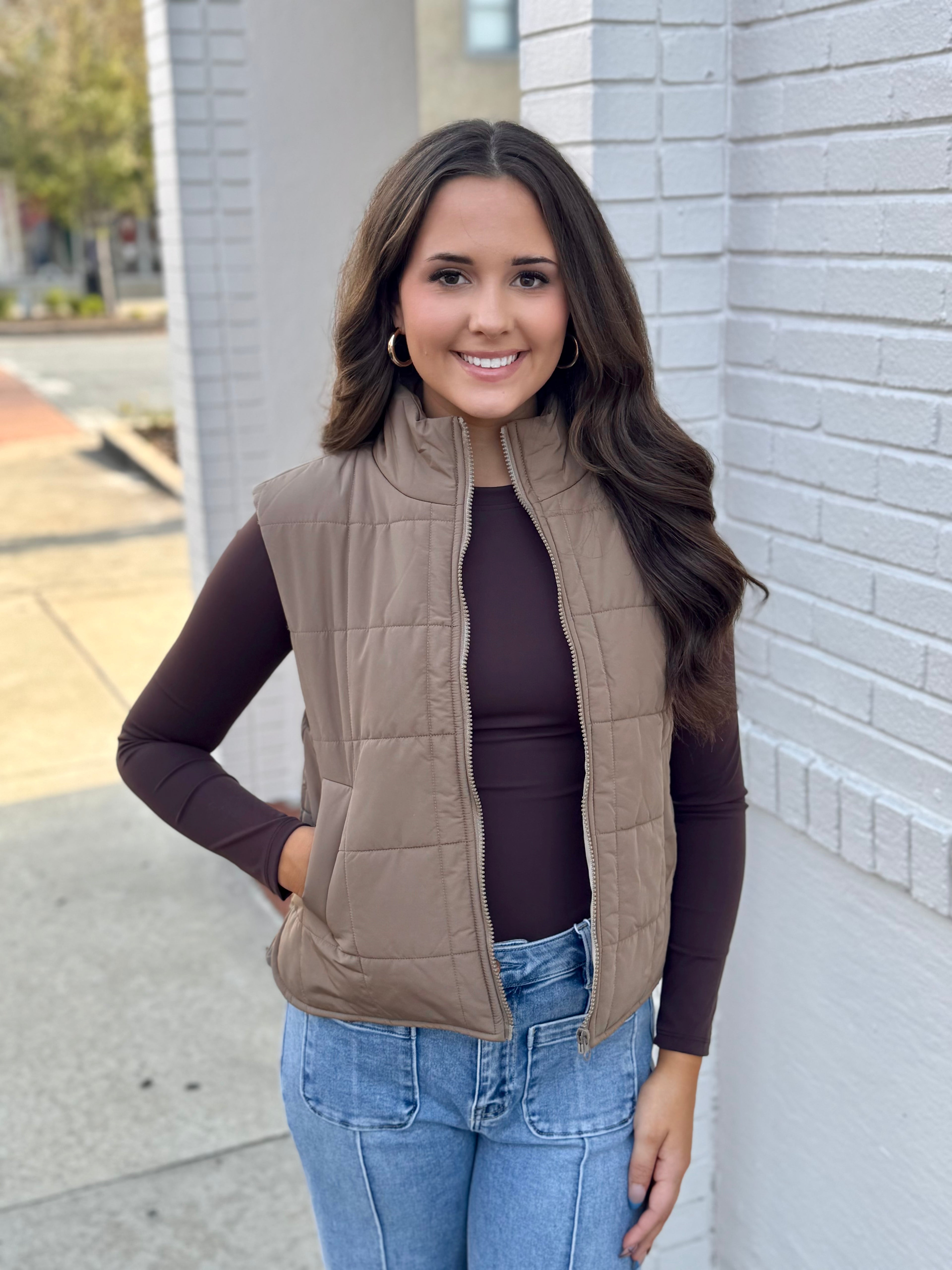 Mocha Vest