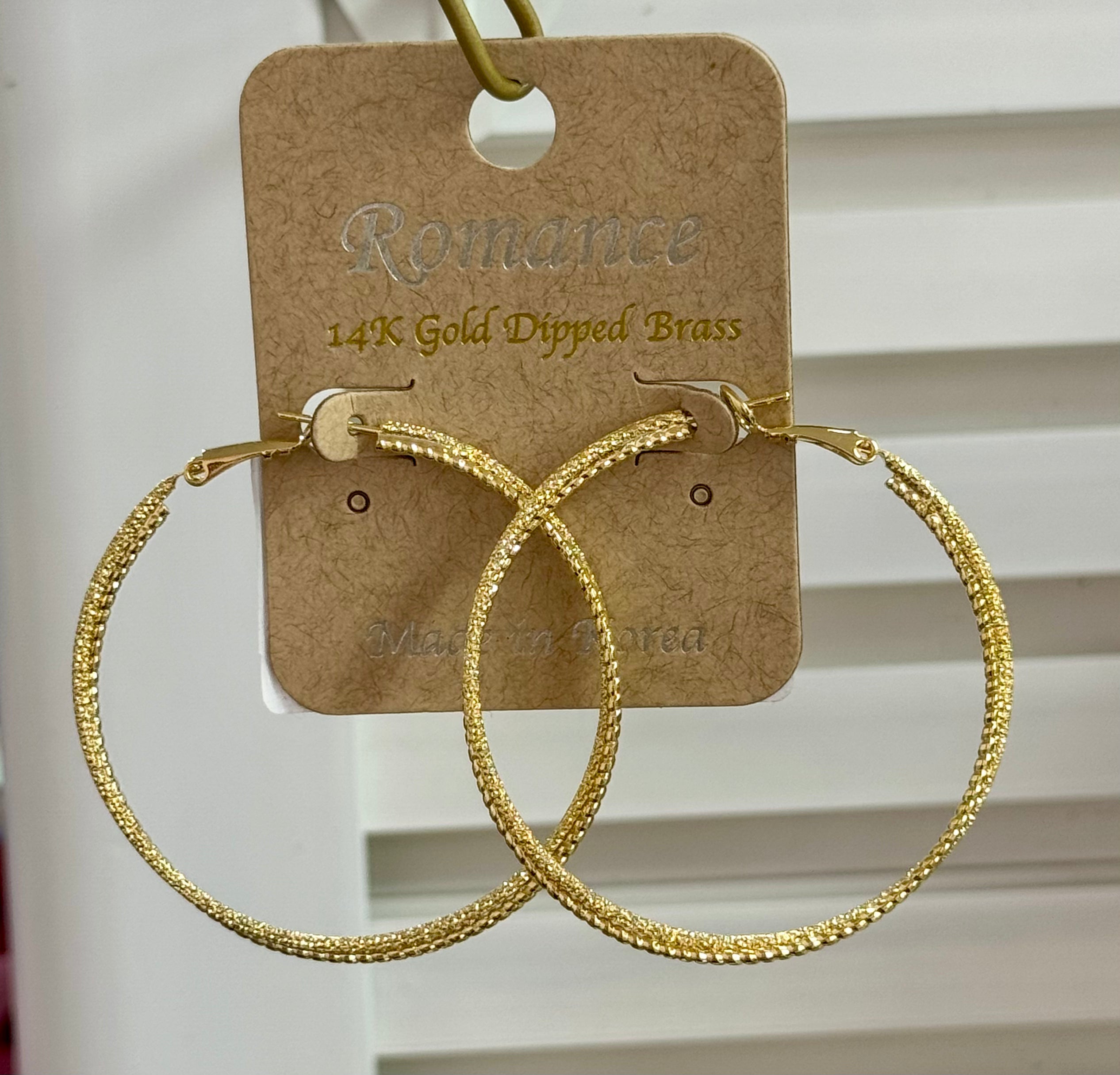 Gold Dipped Hoops
