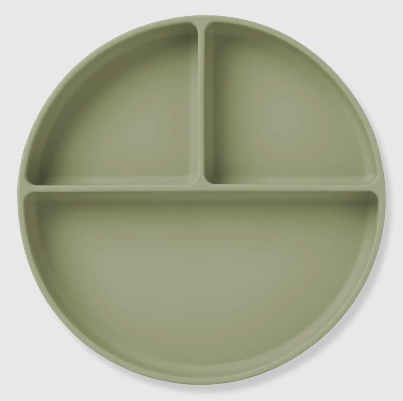 Baby Plate with Suctions- Sage