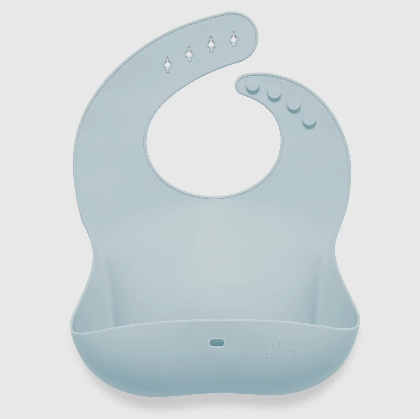 Silicone Baby Bib Roll Up- Sky