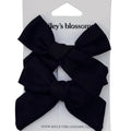 Piggie Set Bows- Black