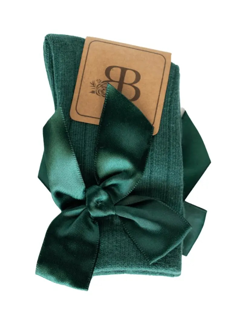 Martha Bow Midi Sock- Hunter