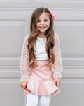 Sheer Dot Long Sleeve