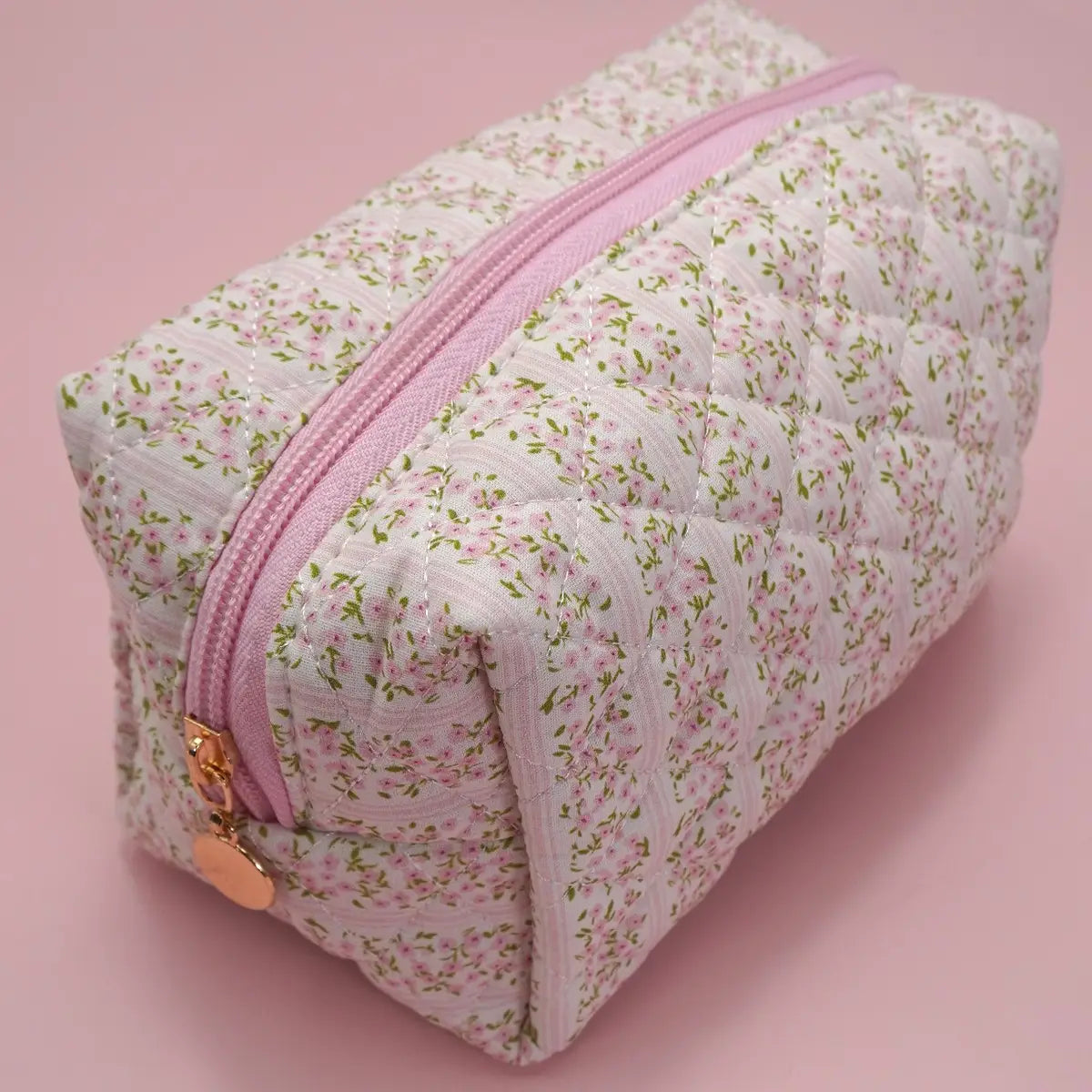 Floral Cosmetic Pouch