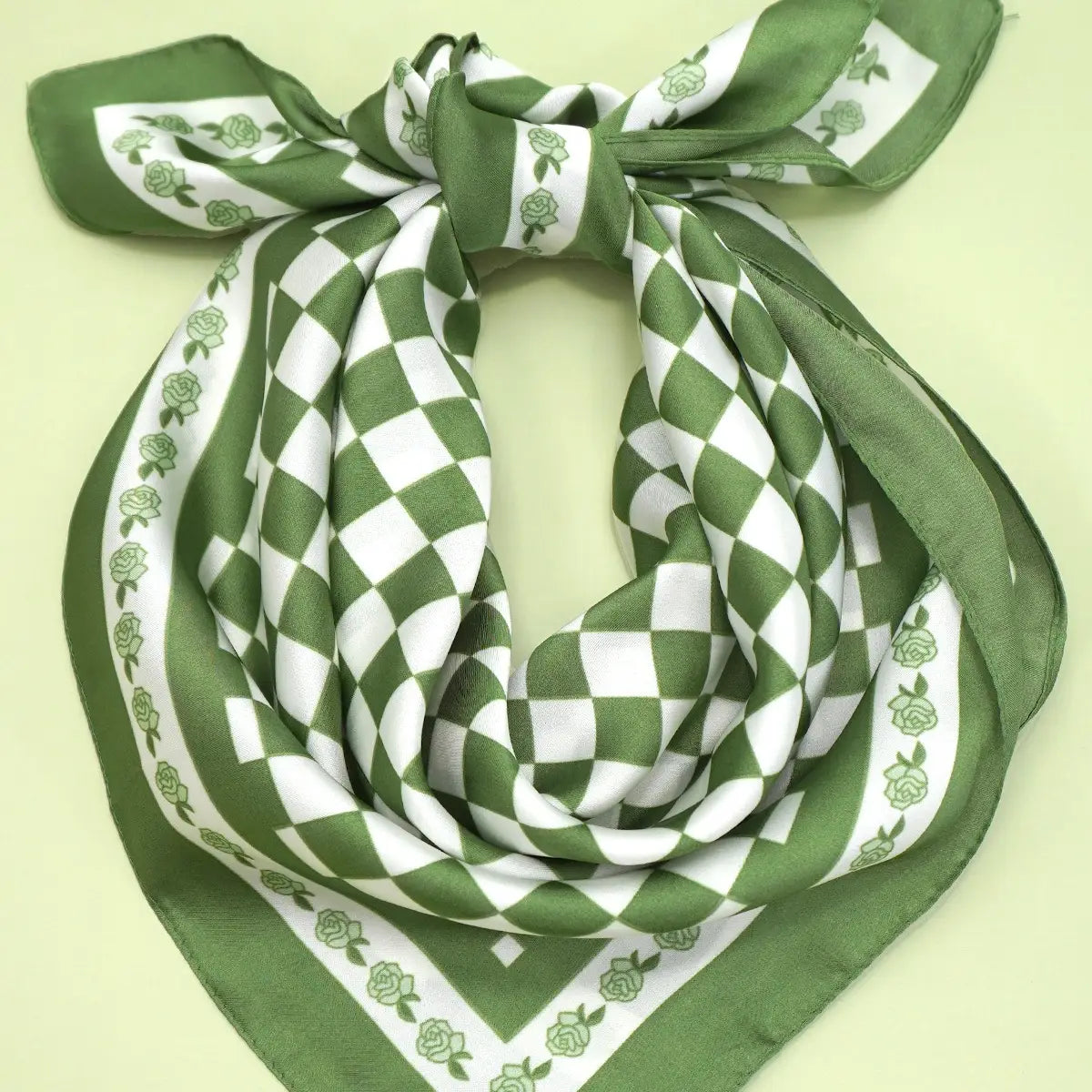 Green Bandana Scarf