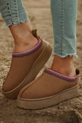 Chestnut Suede Slip-on