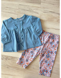 Millie Jay Blue Floral Set