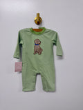 Green Puppy Romper