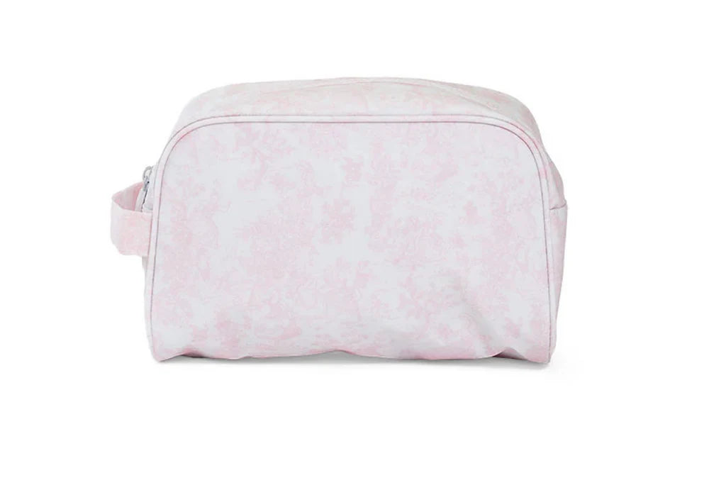 Toiletry Bag- Pink Toile