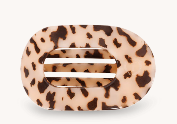 Teleties | Blonde Tortoise Large Flat Clip