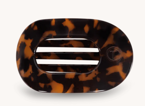 Teleties | Tortoise Large Flat Clip