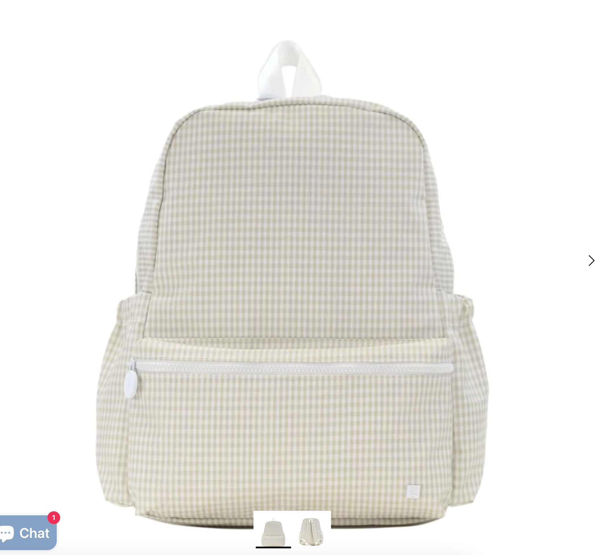 Backpacker- Gingham Tan