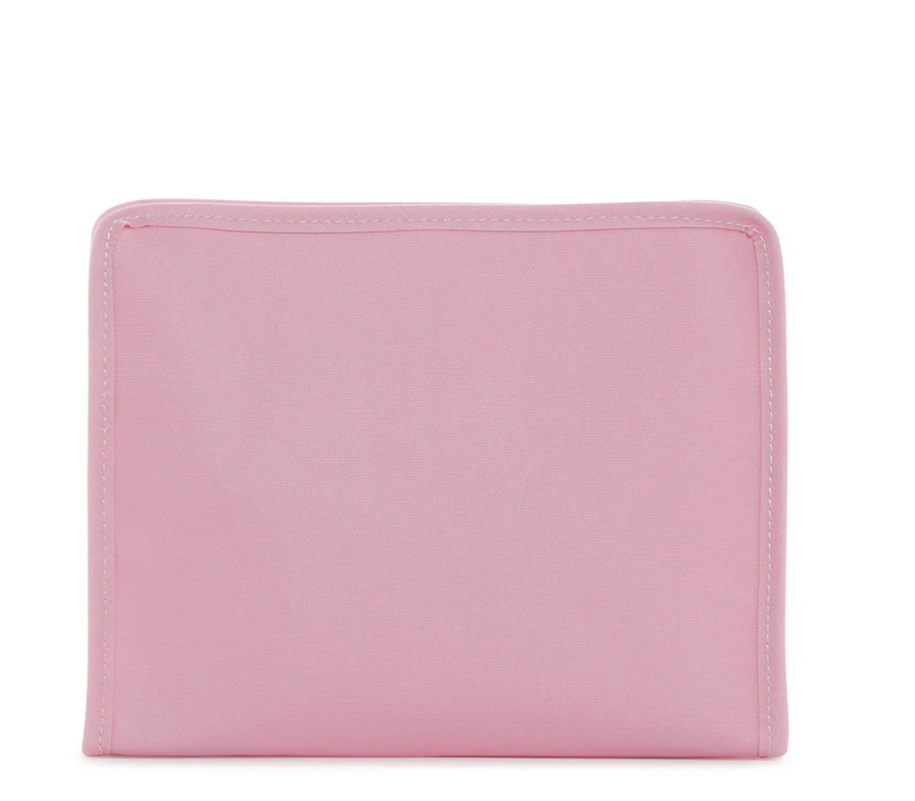 Roadie Solid Pink Zip Pouch- Large