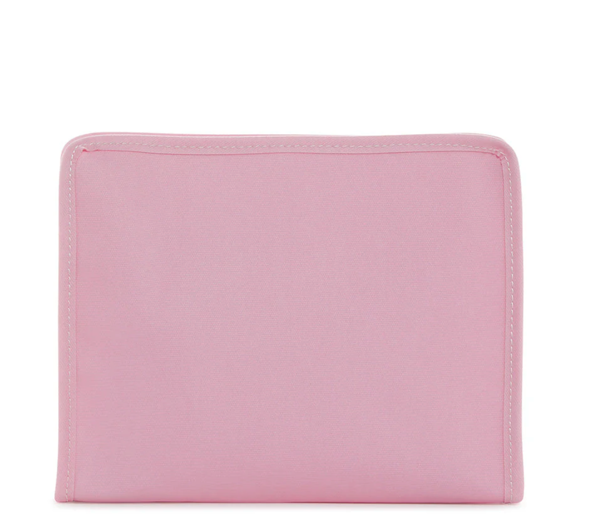 Roadie Solid Pink Zip Pouch- Large