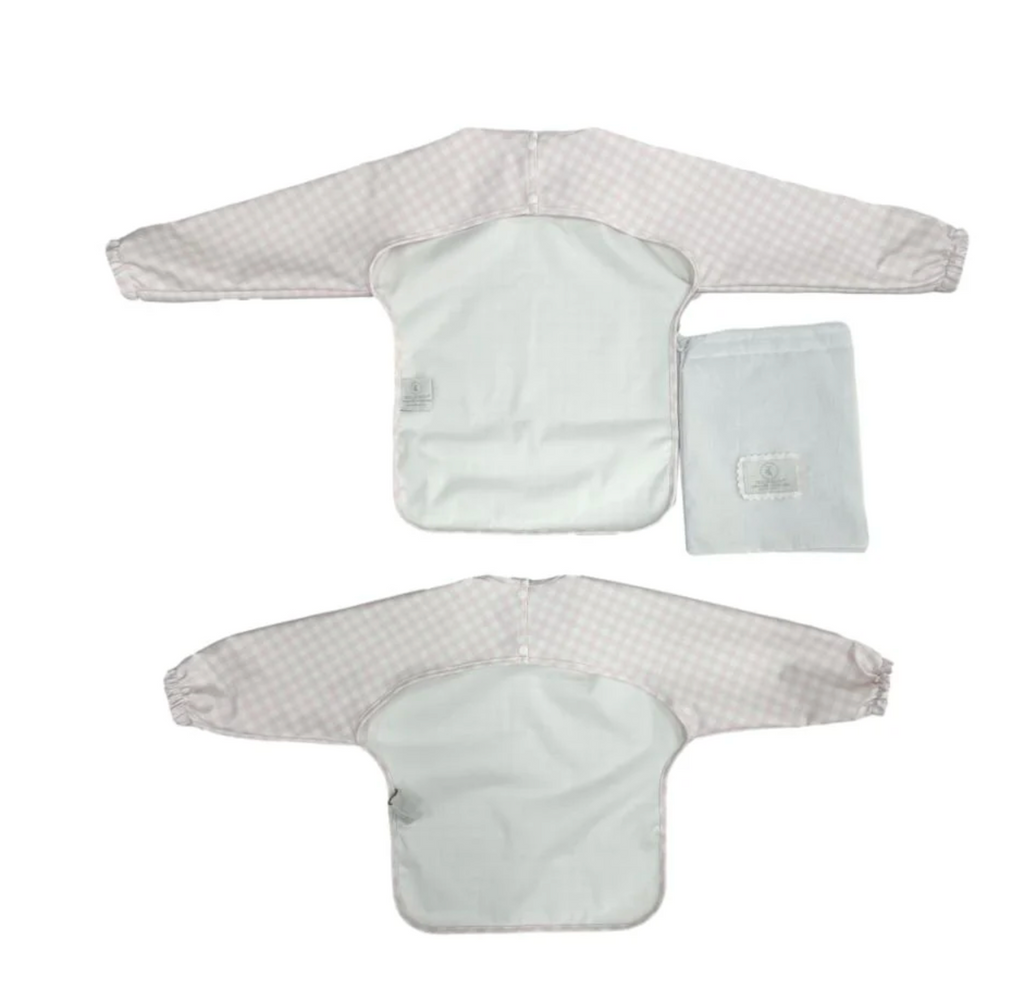 Long Sleeve Bib- Pink