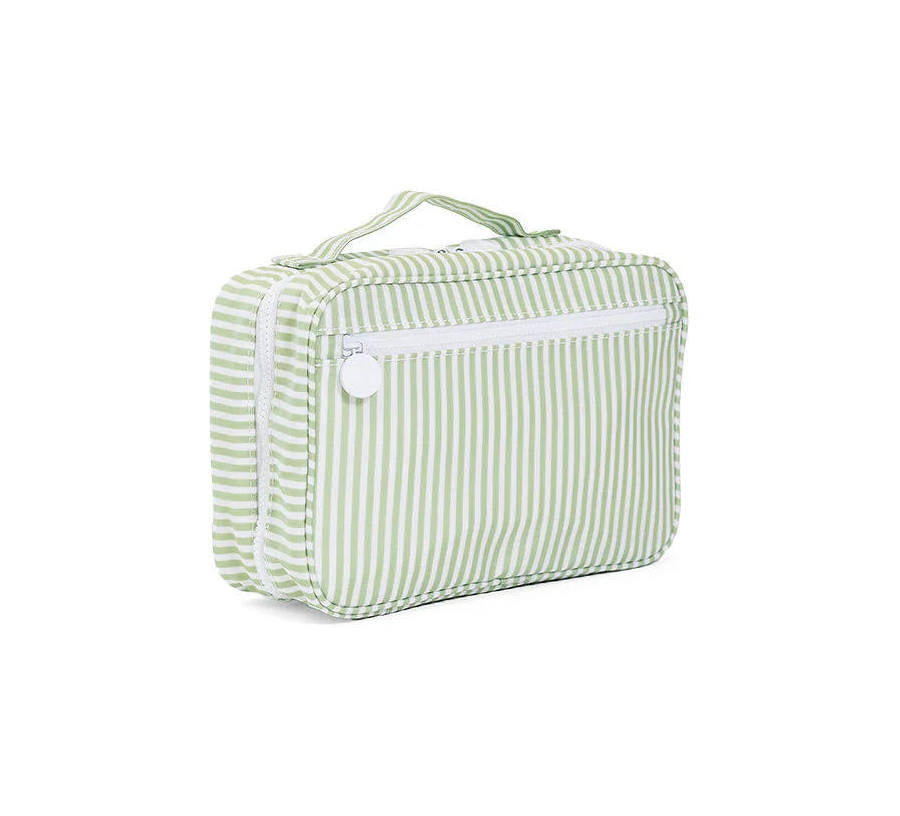 Bundle Up2 Hanging Toiletry Bag- Pimlico Stripe Sage